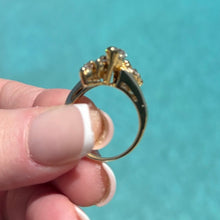 Load image into Gallery viewer, Vintage 14K Gold 2.08CTW Marquise Diamond Bypass Ring Size 7 6.01g
