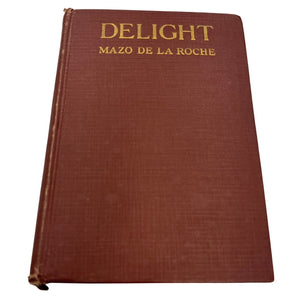 Vintage Delight Mazo De La Roche HC Macmillan Book Spine Damage