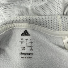 Load image into Gallery viewer, Adidas Climawarm Pullover Hoodie Large Comfy White &amp; Grey
