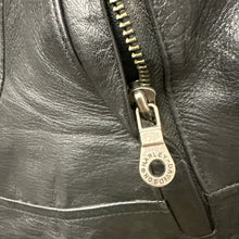 Load image into Gallery viewer, Harley‑Davidson Women’s Black Leather Vest w/ Side Lacing Large

