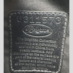 Brighton Black Lace Katusha Purse Bag Tote