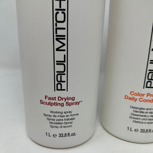 Paul Mitchell Color Care Color Protect Shampoo, Conditioner, & Sculpting Spray