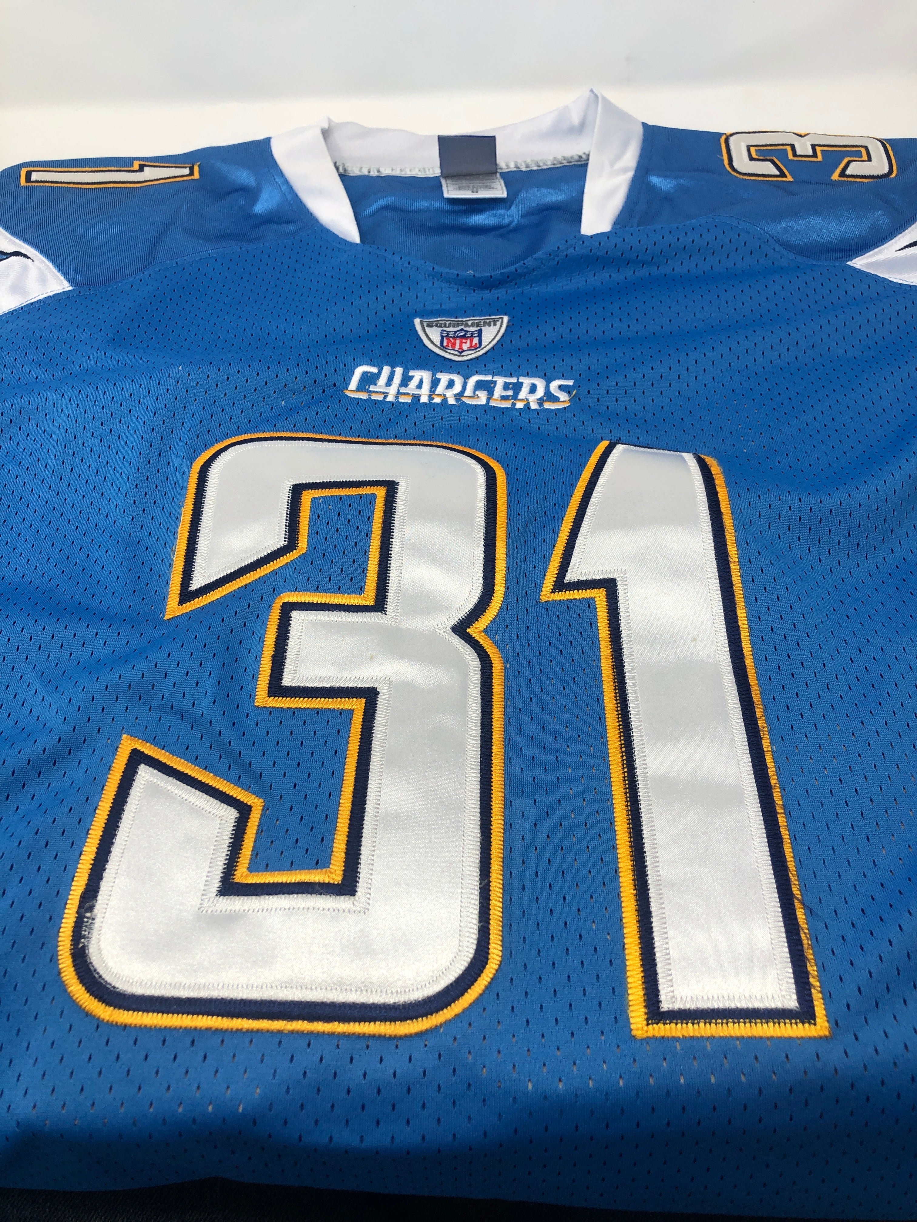 San Diego Chargers Jersey #31 Cromartie – Foster Army Animal Rescue Thrift  Store