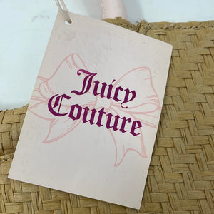 Juicy Couture Bodacious Large straw handbag tote shopping bag